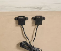 Cambeck Whitewash 2-Drawer Nightstand -Storage supplies store 810458216 6