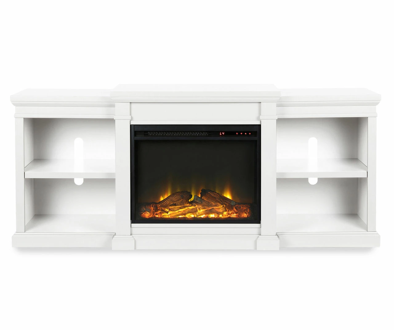 65" Wilton White Electric Fireplace Console 3 65" Wilton White Electric Fireplace Console