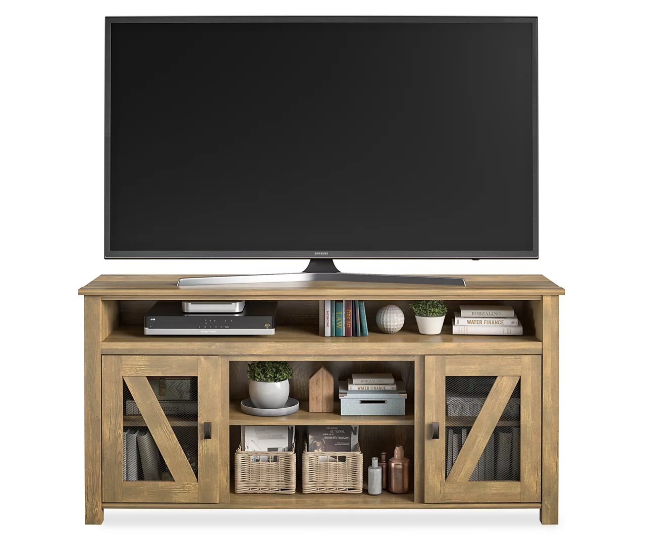 Benson Natural TV Stand 3 Benson Natural TV Stand