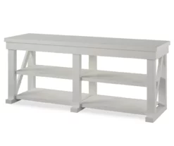 Stockton White TV Stand