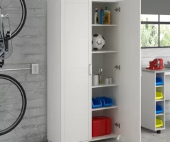 System Build Evolution Selden 36" Utility Storage Cabinet -Storage supplies store 810465104 2