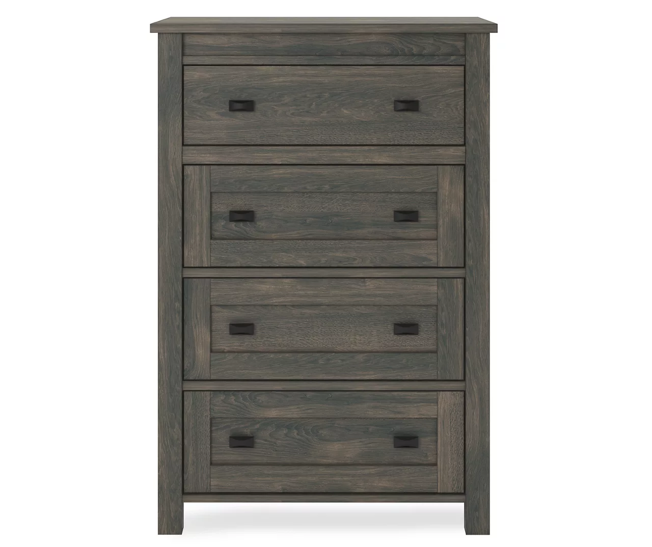 Century Lane Weathered Oak 4-Drawer Dresser 5 Century Lane Weathered Oak 4-Drawer Dresser - Image 3