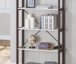 Farmhouse 5-Tier Bookshelf 6 Farmhouse 5-Tier Bookshelf -Storage supplies store 810465179 2