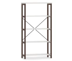 Farmhouse 5-Tier Bookshelf 7 Farmhouse 5-Tier Bookshelf -Storage supplies store 810465179 3