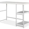Kids Kevin White Desk -Storage supplies store 810483900 3
