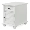 Charleston Shutter Door End Table 1 Charleston Shutter Door End Table -Storage supplies store 810490873 2