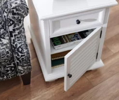 Charleston Shutter Door End Table -Storage supplies store 810490873 7
