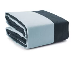 Navy & Light Blue Microfiber Reversible Sofa Furniture Protector 7 Navy & Light Blue Microfiber Reversible Sofa Furniture Protector -Storage supplies store 810498484 6