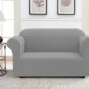 Gray Loveseat Sofa Slipcover 1 Gray Loveseat Sofa Slipcover -Storage supplies store 810498486 2