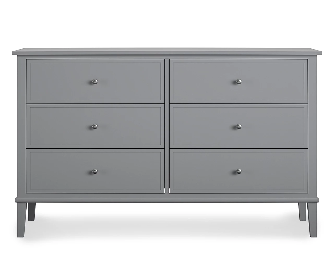 Somerville Gray 6-Drawer Dresser 3 Somerville Gray 6-Drawer Dresser