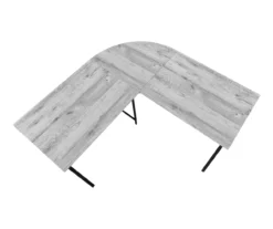 Monarch X Leg L-Shaped Corner Desk 38 Monarch X Leg L-Shaped Corner Desk -Storage supplies store 810502797 4