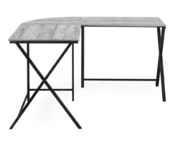 Monarch X Leg L-Shaped Corner Desk 36 Monarch X Leg L-Shaped Corner Desk -Storage supplies store 810502797 5