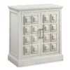 Hailey White 2-Door Accent Cabinet 1 Hailey White 2-Door Accent Cabinet -Storage supplies store 810504704 1
