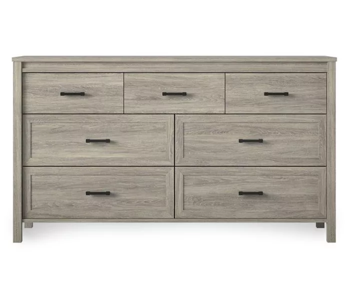 Silverton Oak 7-Drawer Dresser 3 Silverton Oak 7-Drawer Dresser