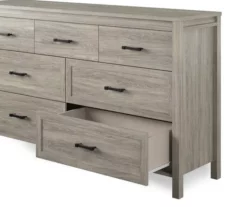 Silverton Oak 7-Drawer Dresser 9 Silverton Oak 7-Drawer Dresser -Storage supplies store 810504711 3