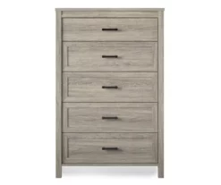 Silverton Oak 5-Drawer Dresser