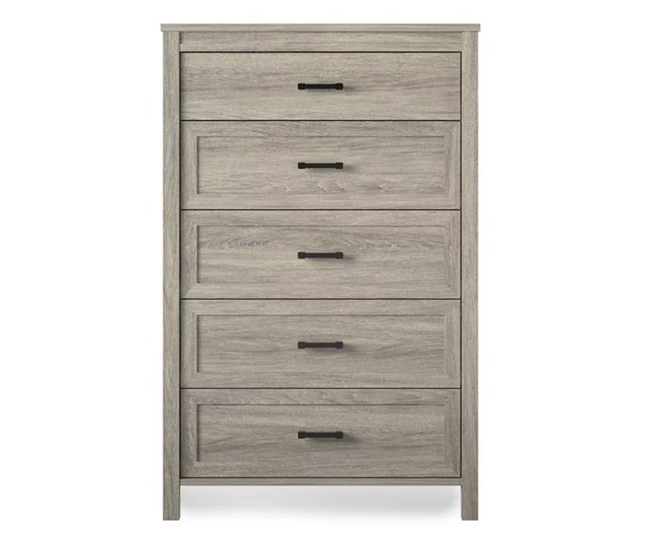 Silverton Oak 5-Drawer Dresser 3 Silverton Oak 5-Drawer Dresser
