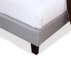 Lombard Light Gray Queen Upholstered Bed -Storage supplies store 810507931 3