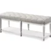 Dimora Tufted Upholstered Footboard Bench -Storage supplies store 810509229 2