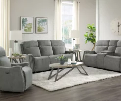Mason Power Reclining Console Loveseat -Storage supplies store 810512651 810512652 810512653 1