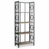 Dark Taupe Square 4-Shelf Open Bookcase 2 Dark Taupe Square 4-Shelf Open Bookcase -Storage supplies store 810512901 2