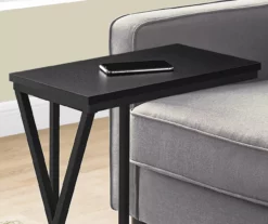 Monarch Crisscross C End Table 22 Monarch Crisscross C End Table -Storage supplies store 810512916 4