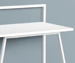 Monarch Small Space Metal Computer Desk -Storage supplies store 810512941 4