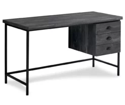 Monarch Reclaimed 3-Drawer Computer Desk