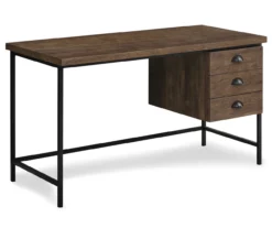Monarch Reclaimed 3-Drawer Computer Desk 25 Monarch Reclaimed 3-Drawer Computer Desk -Storage supplies store 810512958 2
