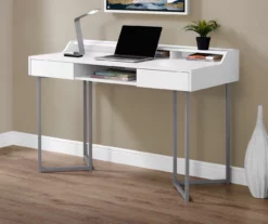 Monarch Office Desk With Riser -Storage supplies store 810512966 1