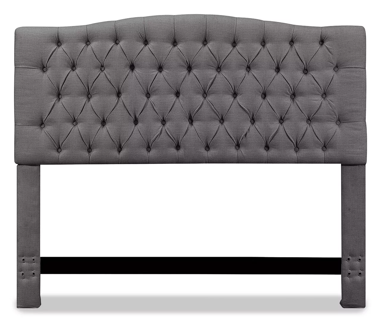 Gray Celeste Upholstered Queen Headboard 3 Gray Celeste Upholstered Queen Headboard