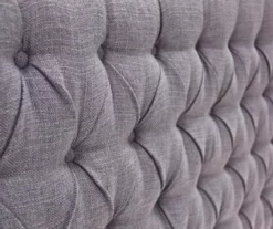 Gray Celeste Upholstered Queen Headboard 11 Gray Celeste Upholstered Queen Headboard -Storage supplies store 810513487 6