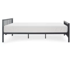 Black Evans King Platform Bed -Storage supplies store 810513490 16