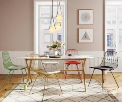 Vivi Metal Dining Chairs, 2-Pack -Storage supplies store 810513496 5