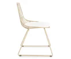 Vivi Metal Dining Chairs, 2-Pack -Storage supplies store 810513496 8