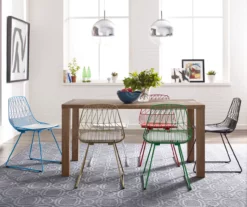 Vivi Metal Dining Chairs, 2-Pack -Storage supplies store 810513497 5