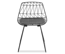 Vivi Metal Dining Chairs, 2-Pack -Storage supplies store 810513497 9