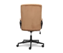 Hannah Beige Microfiber Office Chair -Storage supplies store 810513511 14