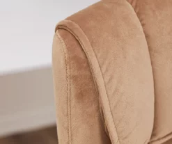 Hannah Beige Microfiber Office Chair -Storage supplies store 810513511 4