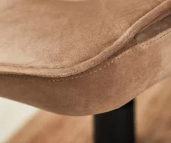 Hannah Beige Microfiber Office Chair -Storage supplies store 810513511 8