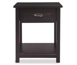 Baily Black Nightstand