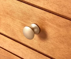 Alcott Light Brown Side Table With Drawer -Storage supplies store 810513518 8