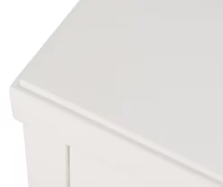 White Finley Wood 3-Drawer Nightstand 33 White Finley Wood 3-Drawer Nightstand -Storage supplies store 810513520 15