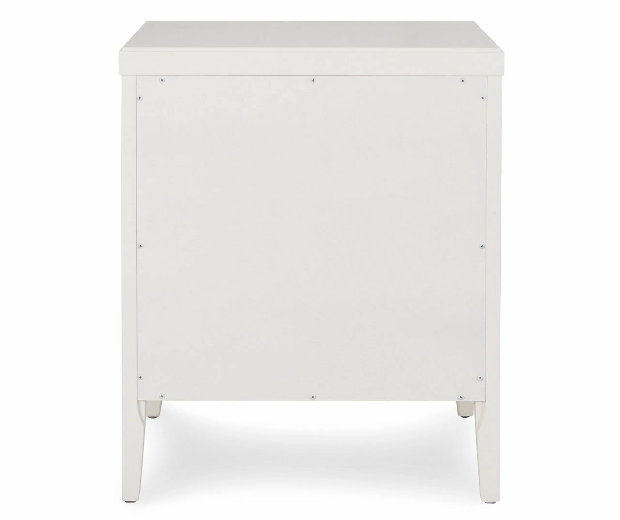 White Finley Wood 3-Drawer Nightstand 18 White Finley Wood 3-Drawer Nightstand - Image 16
