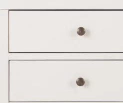 White Finley Wood 3-Drawer Nightstand 26 White Finley Wood 3-Drawer Nightstand -Storage supplies store 810513520 8