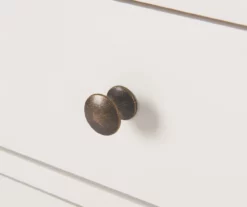 White Finley Wood 3-Drawer Nightstand 27 White Finley Wood 3-Drawer Nightstand -Storage supplies store 810513520 9