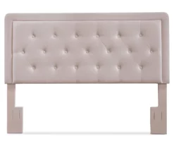 Mauve Amery Upholstered Queen Headboard -Storage supplies store 810513524 8