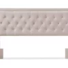 Amery Blush Pink King Upholstered Headboard