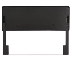 Charcoal Gray Amery Upholstered King Headboard -Storage supplies store 810513527 13