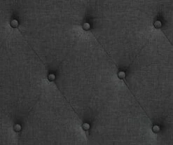 Charcoal Gray Amery Upholstered King Headboard -Storage supplies store 810513527 5